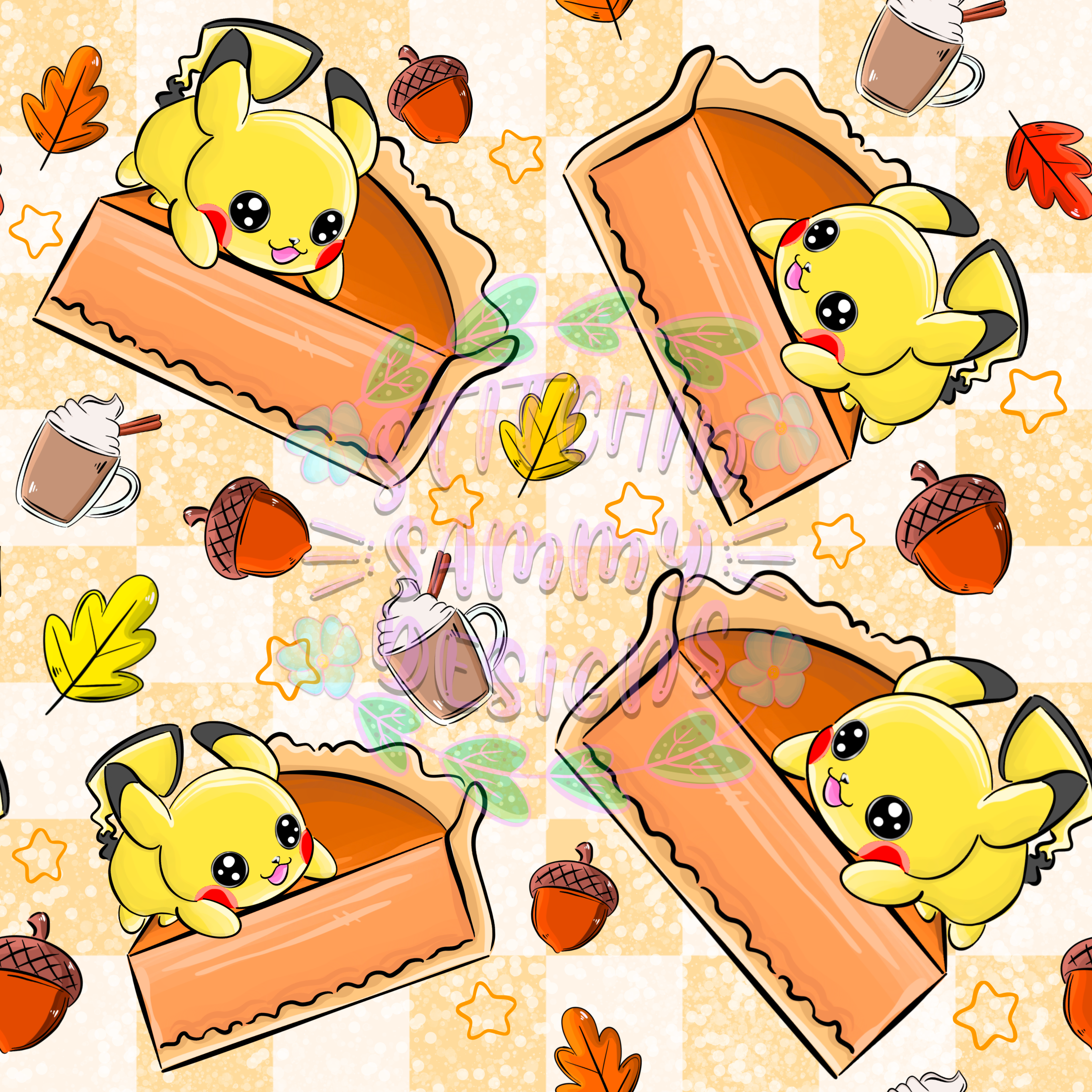 Pocket Monster Pumpkin Pie