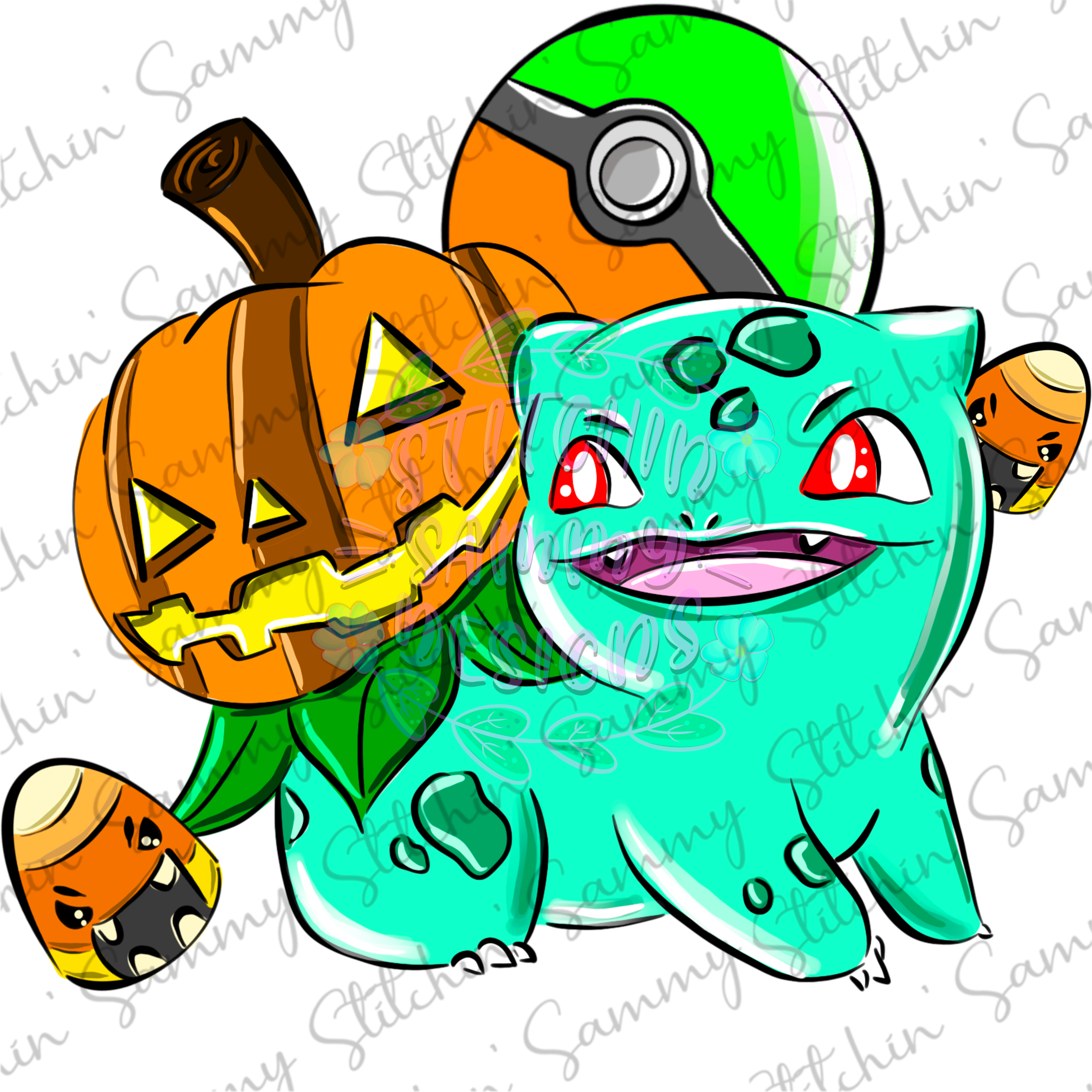 LIMITED Halloween Pocket Monster Sublimation