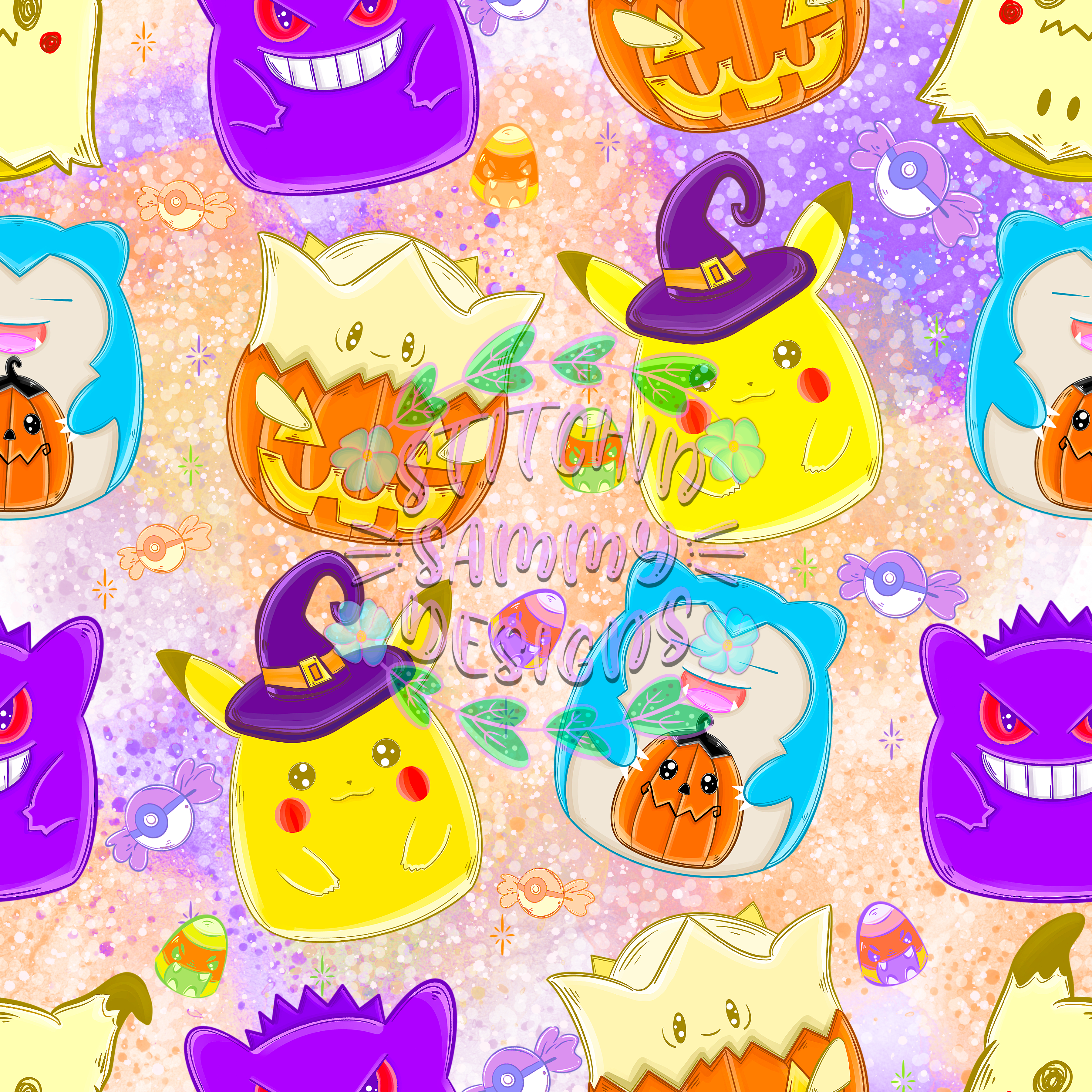 Halloween Pocket Monster Plush