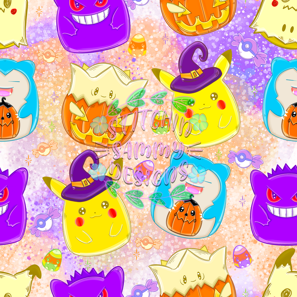 Halloween Pocket Monster Plush