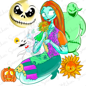 Halloween Sally Sublimation