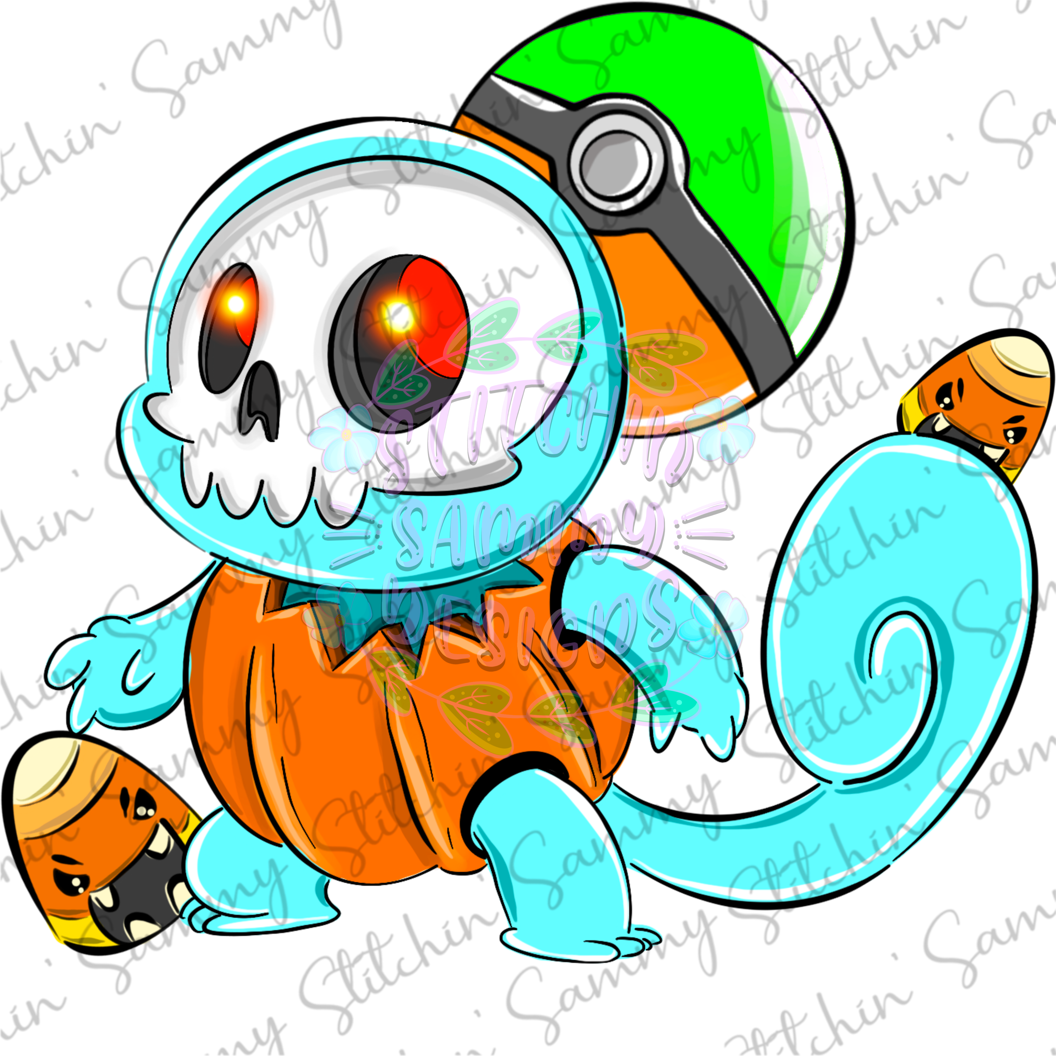LIMITED Halloween Pocket Monster Sublimation