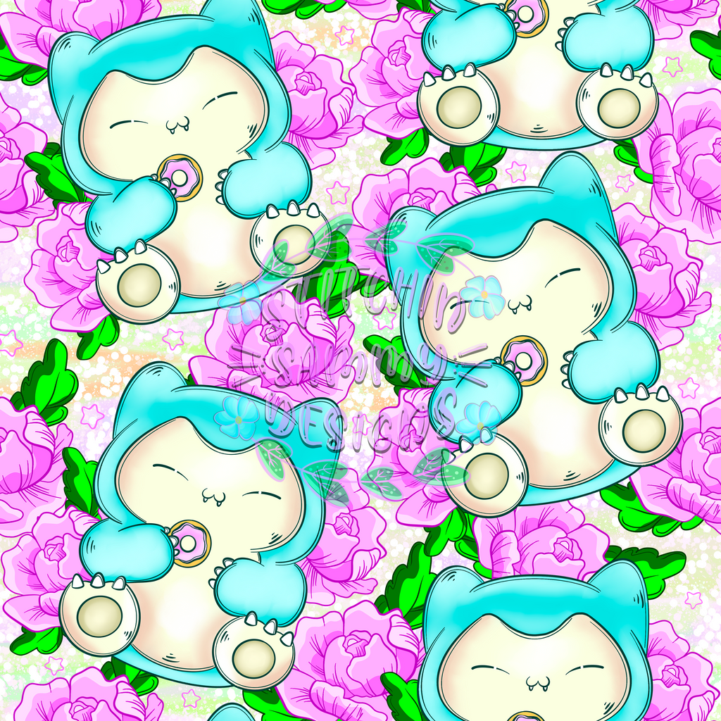 Floral Sleepy Pocket Monster