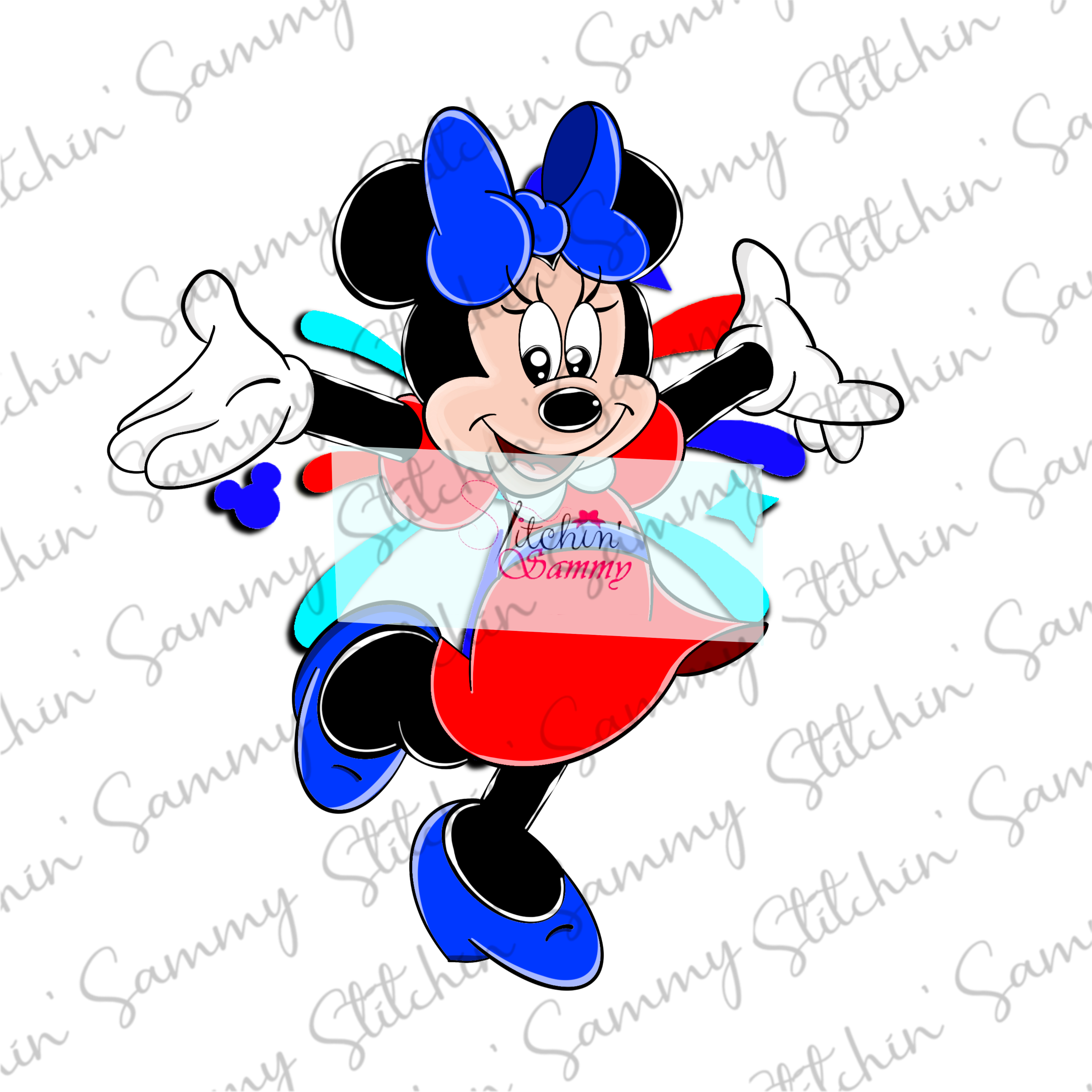 LIMITED Fourth Of July Mouse Sublimation