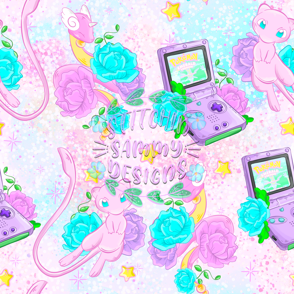 Pink Game Pocket Monsters