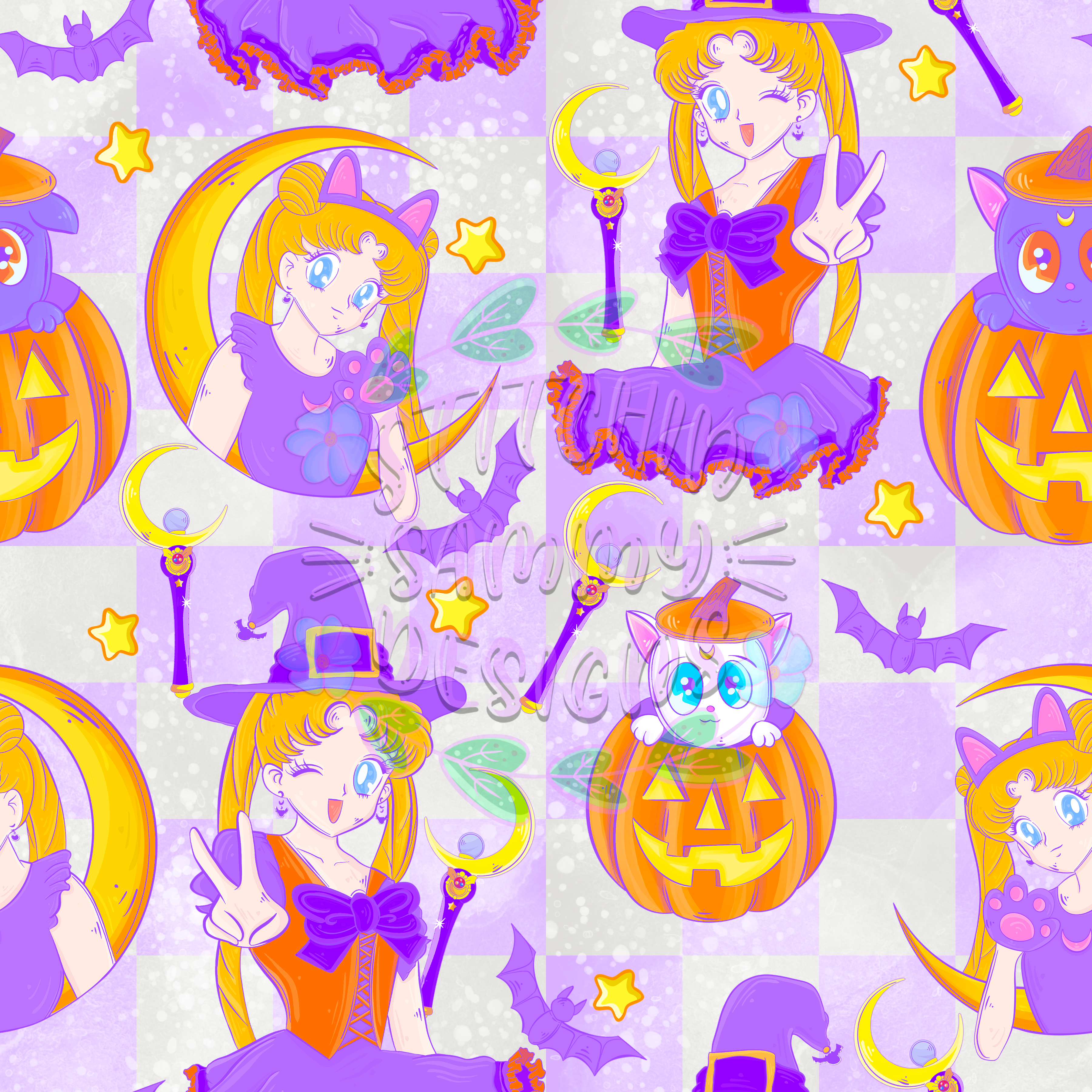 Halloween Moon Sailor Girl