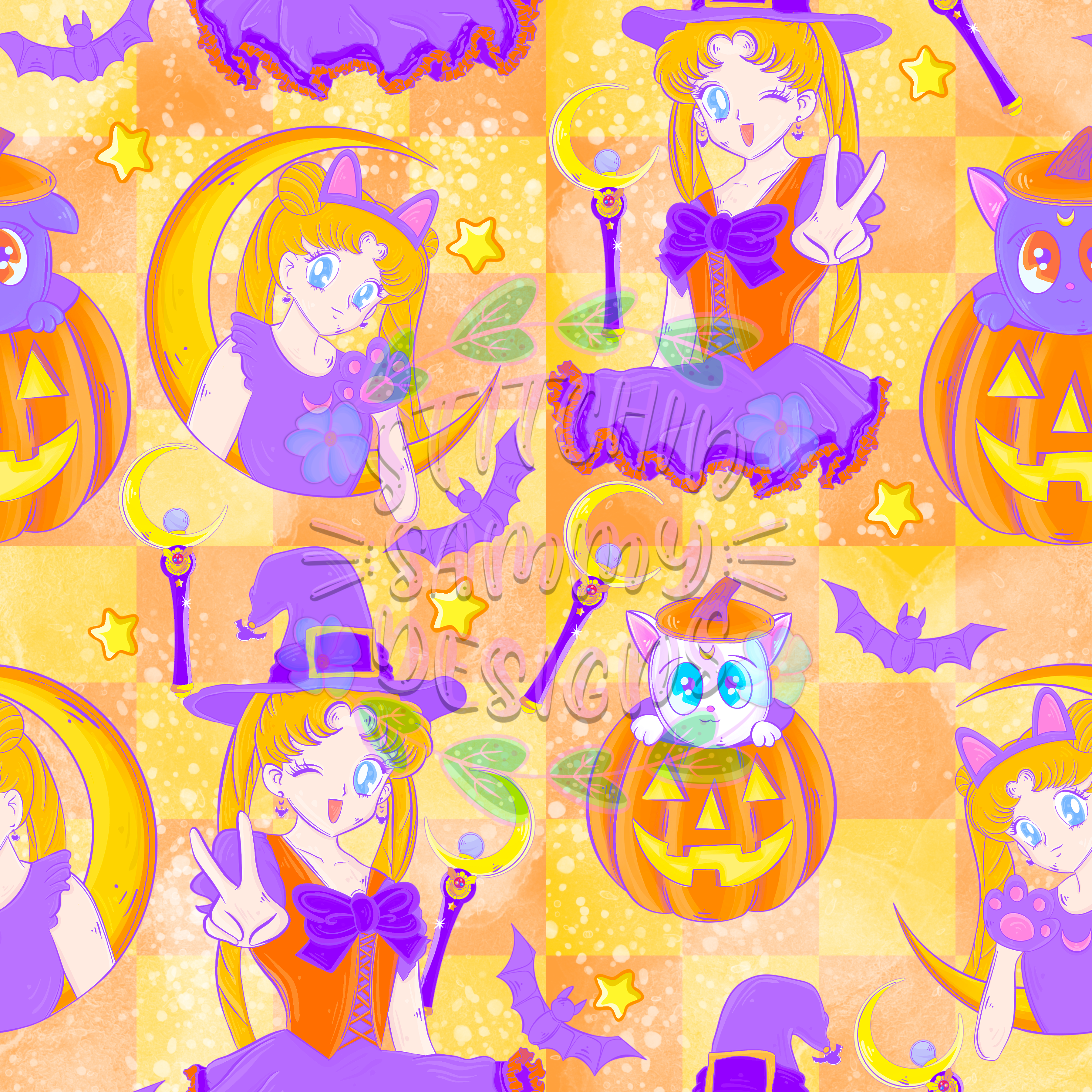 Halloween Moon Sailor Girl