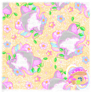 Fairy Kitty Seamless