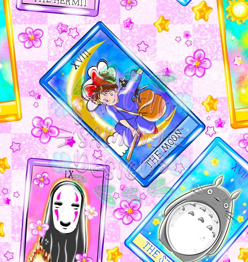 Anime Card Seamless