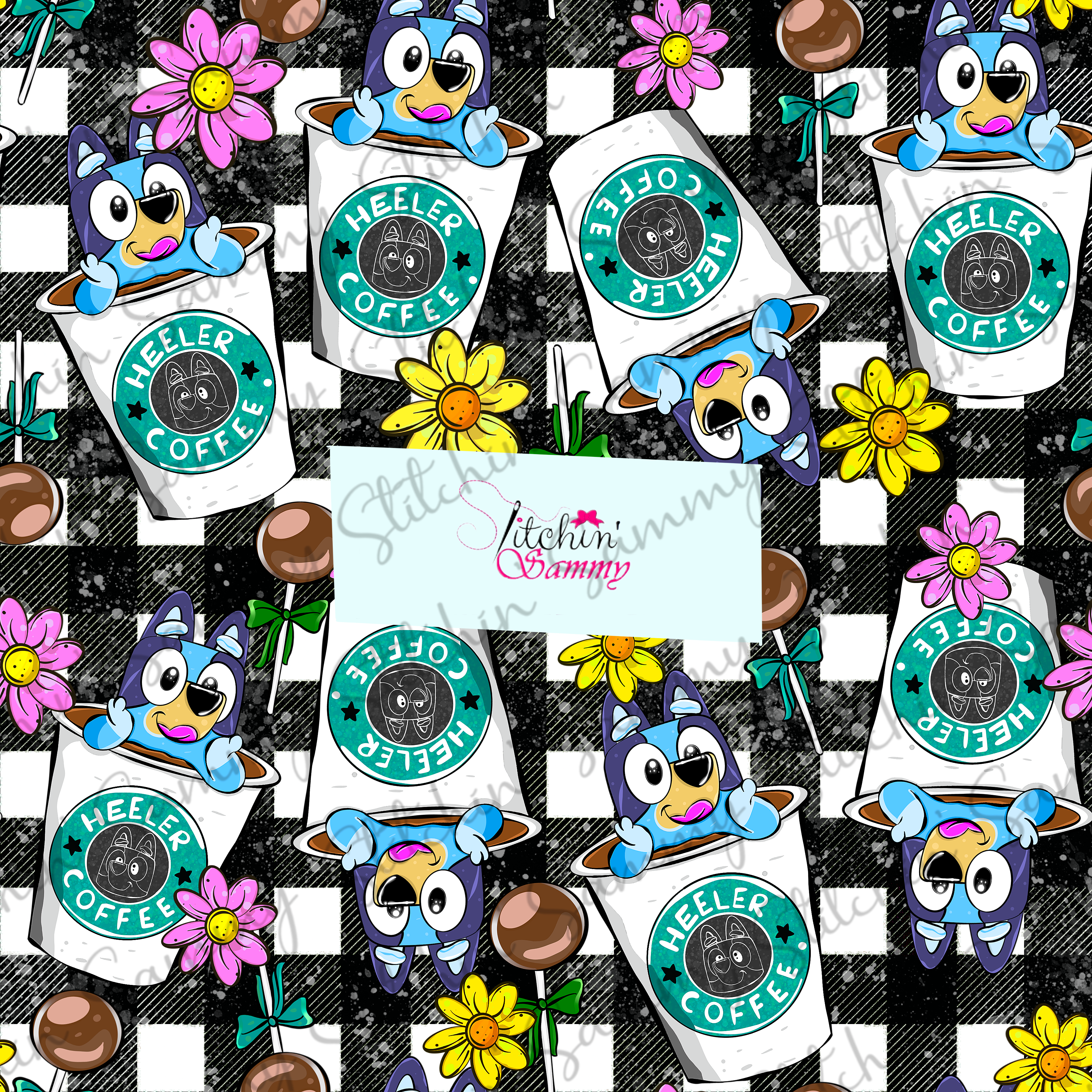 LIMITED Blue Dog Coffee Seamless