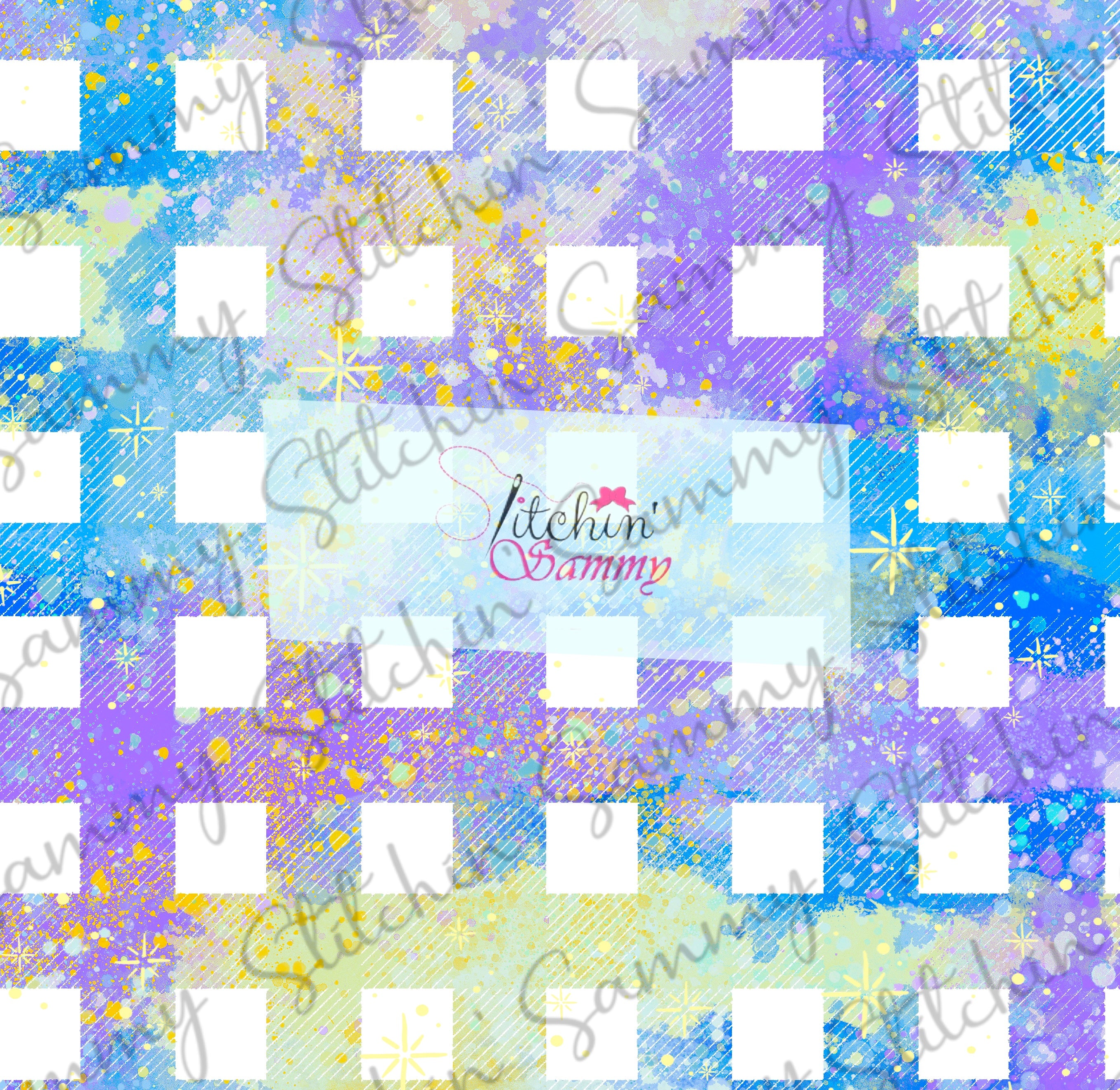 Coordinate Luna Plaid Seamless