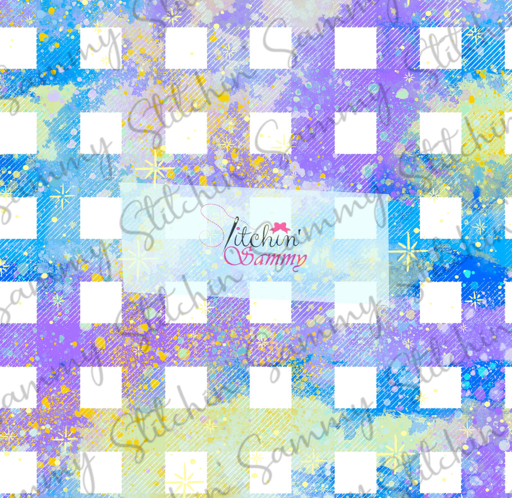 Coordinate Luna Plaid Seamless