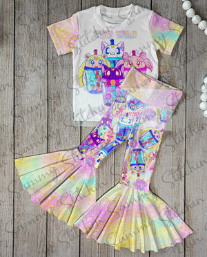 Sailor Girl Moon Child Boba Sublimation